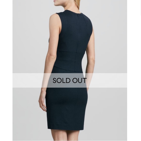 DVF Gretchen Dress in Navy (8) - Picture 5 of 16